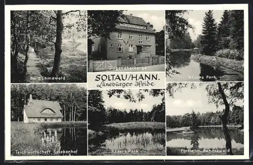 AK Soltau, Gasthaus Teichwirtschaft Spiekerhof, Jugendherberge