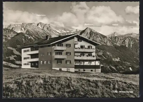 AK Ofterschwang /Allgäu, Wiesenbaude b. d. Kahlrückenalpe