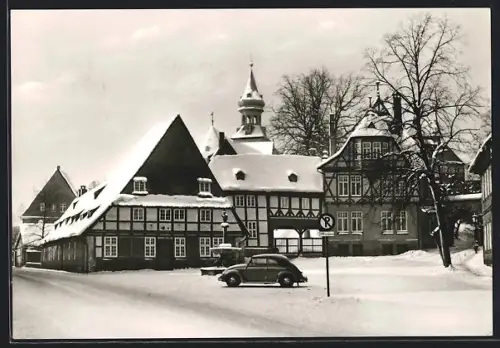 AK Goslar am Harz, Frankenberger Plan im Schnee