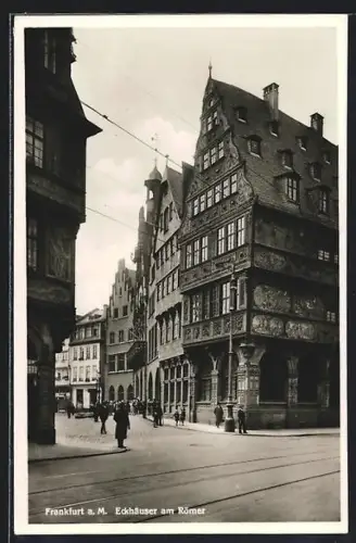 AK Alt-Frankfurt, Eckhäuser am Römer
