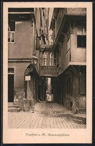 AK Alt-Frankfurt, Rapunzelgässchen