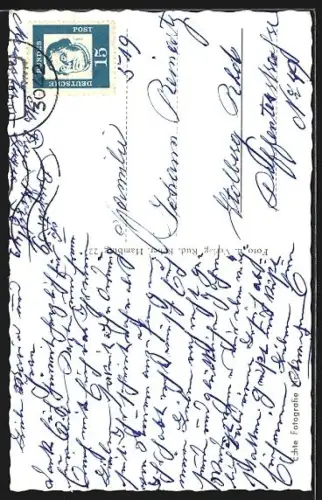 AK Munster-Lager /Lüneburger Heide, Fachwerkhaus, Strassenansicht