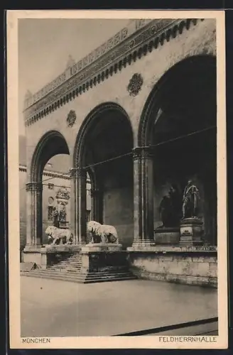 AK München, Feldherrnhalle