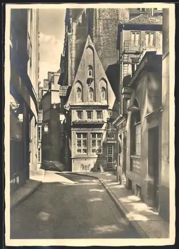 AK Bremen, Hinter dem Schütting