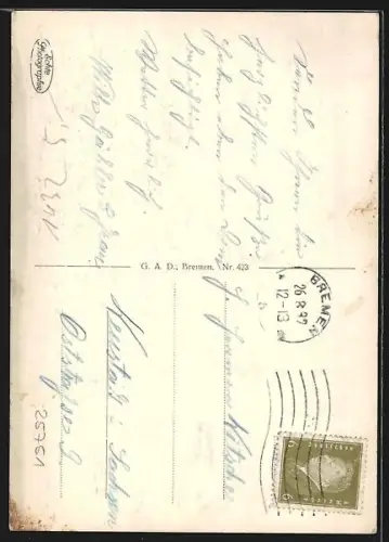 AK Bremen, Rathaus, Dom, Börse