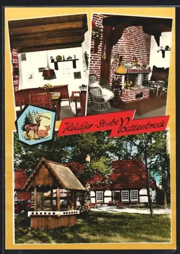 AK Battenbrock / Visselhövede, Gasthaus Heidjer-Stube, Inh. Fam. Cohrs