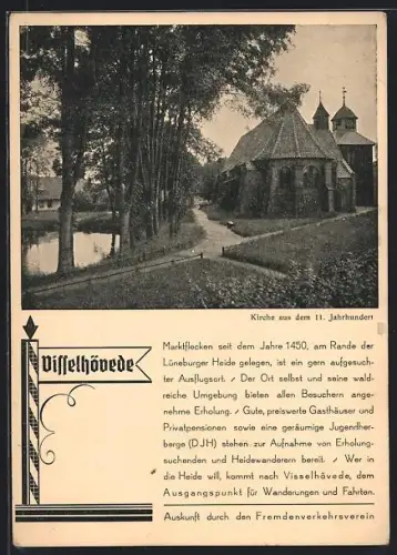AK Visselhövede, Kirche aus dem 11. Jahrhundert