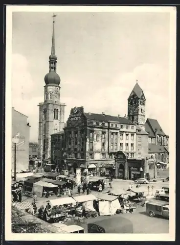 AK Dortmund, Blick auf die Reinoldikirche