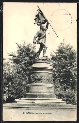 AK Bremen, Krieger-Denkmal