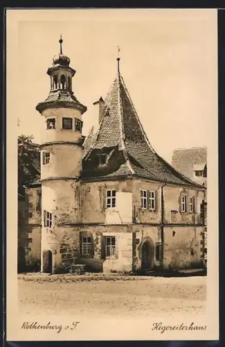 AK Rothenburg o. T., Hegereiterhaus