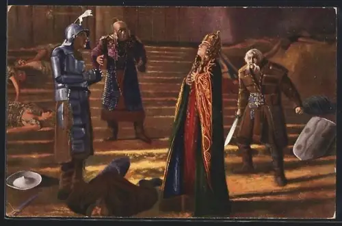 AK Die Nibelungen, 2. Teil, Kriemhilds Ende