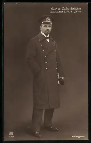 AK Graf zu Dohna-Schlodien, Kommandant des Hilfskreuzers S.M.S. Möwe