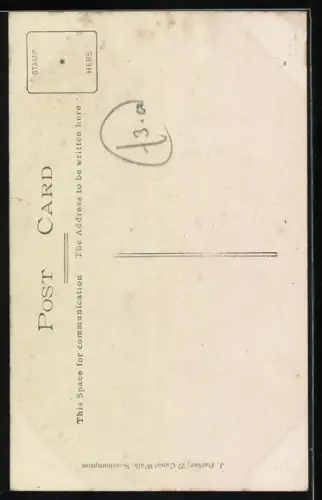 AK Matrose eines britisches Kriegsschiffes