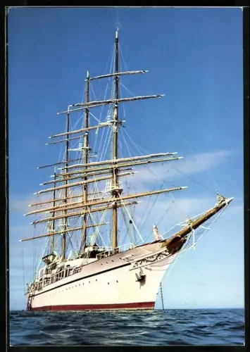 AK Viermast-Segelschiff Sea Cloud mit 3287 qm Segelfläche