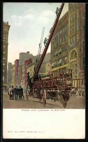 AK Hook and ladder in action