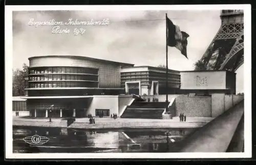 AK Paris, Exposition internationale 1937, Pavillon de la Belgique