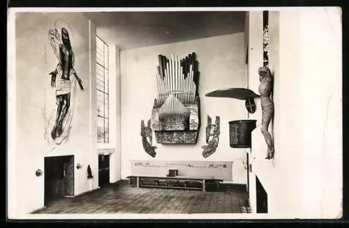 AK Paris, Exposition internationale 1937, Pavillon des Pays-Bas, Salle de l`art religieux