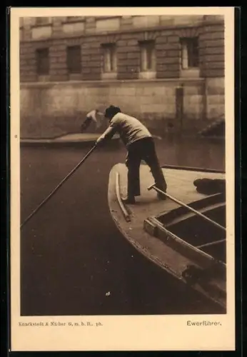 AK Hamburg, 16. Deutsches Bundesschiessen 1909, Ewerführer