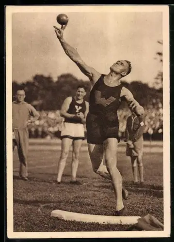 AK Kugelstosser bei einem Wettkampf