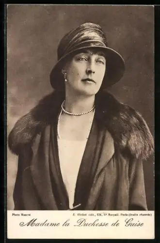 AK Portrait de la Duchesse de Guise