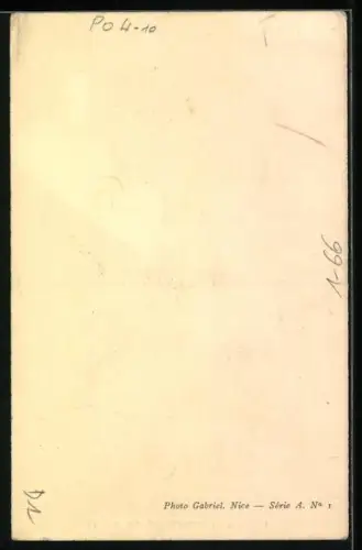 AK Portrait de la Comtesse de Paris