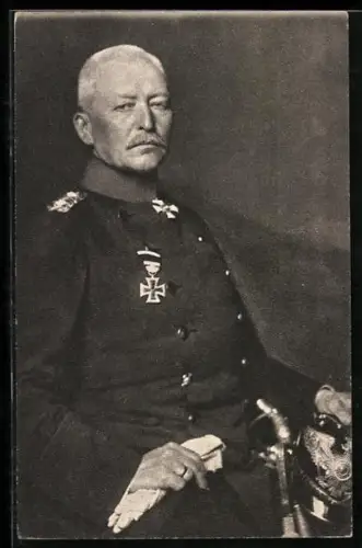 AK General der Infanterie Reinhard von Scheffer-Boyadel mit Eisernem Kreuz