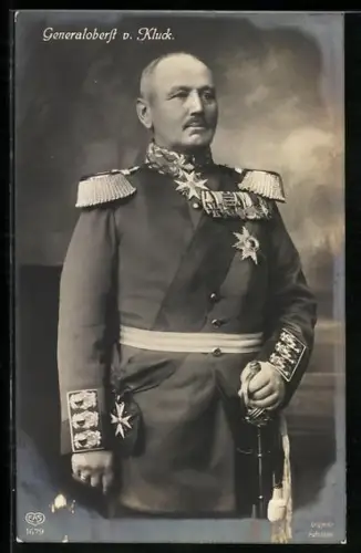AK Portrait Generaloberst v. Kluck