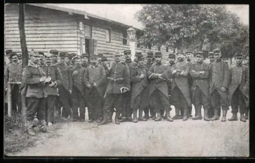 AK Kriegsgefangene Franzosen