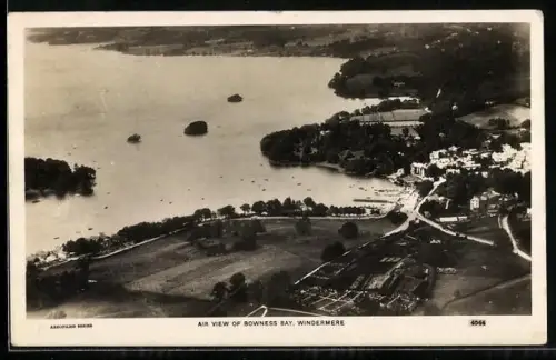 AK Windermere, Air View of Bowness Bay