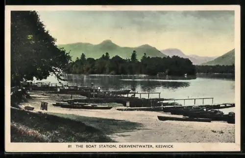 AK Keswick, The Boat Station, Derwentwater