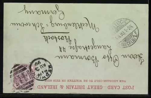 Mondschein-AK Grasmere, General View