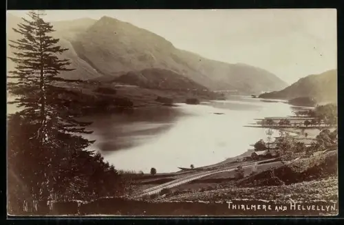 AK Helvellyn, Panorama with Thirlmere