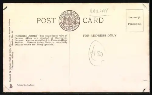 AK Furness, The Abbey, East View