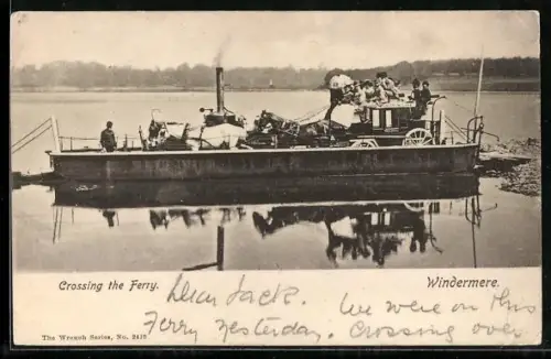 AK Windermere, Crossing the Ferry
