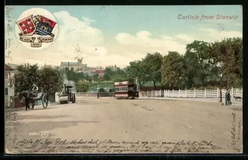 AK Carlisle, View from Stanwix