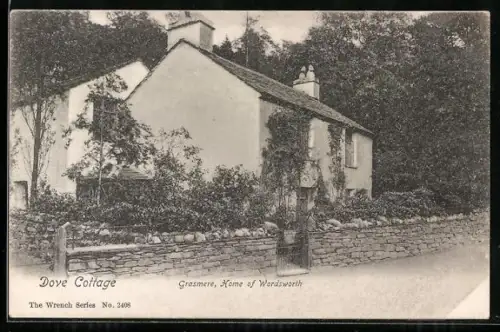 AK Grasmere, Dove Cottage, Home of Wordsworth