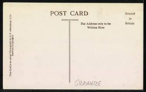 AK Grasmere, Dove Cottage