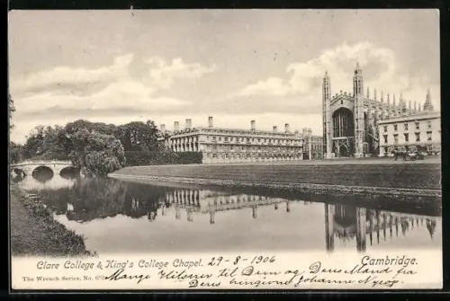 AK Cambridge, Clare College and King`s College Chapel