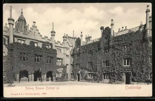 AK Cambridge, Sidney Sussex College