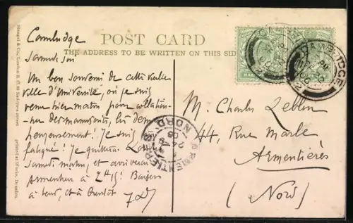 AK Cambridge, Emmanuel College