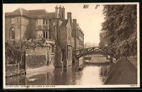 AK Cambridge, Queen`s College and Bridge