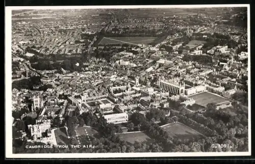 AK Cambridge, from the air