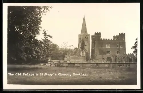 AK Buckden, The Old Palace and St. Mary`s Church