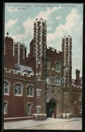 AK Cambridge, St. John`s College, Entrance Gateway