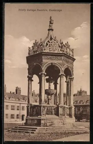 AK Cambridge, Trinity College Fountain