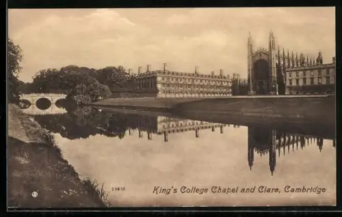 AK Cambridge, King`s College Chapel and Clare