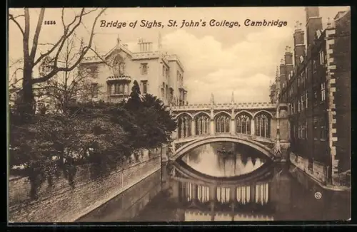 AK Cambridge, St. John`s College, Bridge of Sighs