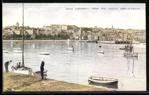AK Guernsey, View from the Castle Emplacement