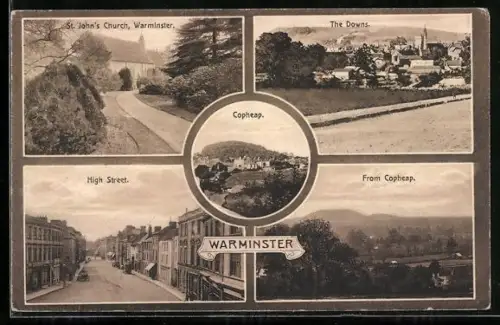 AK Warminster, St. John`s Church, The Downs, High Street