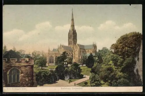 AK Salisbury, View of the Cathedral